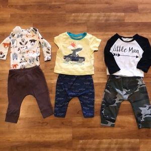 Bundle Baby Boy Matching sets 3-6 Months